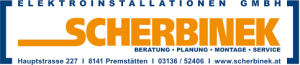 Logo Scherbinek Elektroinstallationen GmbH